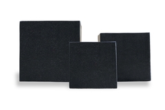 Square Terrazzo planters TRZ311 - Concrete pottery.