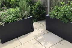 Rectangle Terrazzo planters TRZ301 - Concrete pottery.
