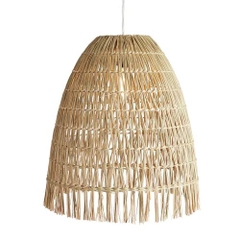 Natural Seagrass Woven Pendant Light