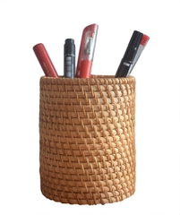 Rattan Pen Cup 01