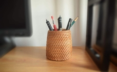 Rattan Pen Cup 02