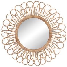 Vietnam Natural Rattan Mirror