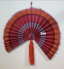 Bamboo Fan Hanging Wall Decor 03