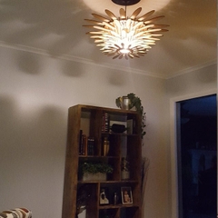 Best choice Large Rattan woven pendant lamp , Bamboo Hanging Lamp , Bamboo Lampshade , Bamboo Pendant Light , Wood Wicker