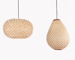 Trendy Bamboo Wicker Hanging Lampshade Bamboo Handicraft Lamp
