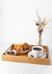 Hot Selling Cheap Custom Promotional Durable Round Custom Bamboo Tray Serving Tray