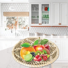 hotel serving bamboo breakfast tray