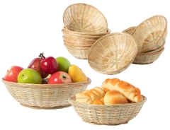 Homeware Bamboo Bread Basket/ Best selling Vietnamese crafts Bamboo Bread Tray