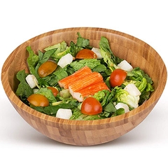 Wholesale Vietnamese Organic Bamboo salad Bowl BPA free instead Plastic bowl