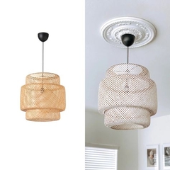 Vintage retro handmade  rattan bamboo lamp   home Decor Lighting lamp crafts