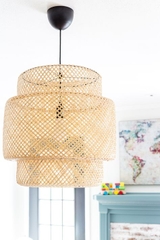 Vintage retro handmade  rattan bamboo lamp   home Decor Lighting lamp crafts