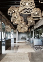 Handmade Natural Vietnam  Bamboo Lamp Shade Vintage  Style for residential decoration