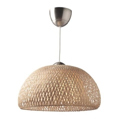 New style decorative  natural hanging ball lighting  interior woven bamboo pendant  lamp lights for restaurant