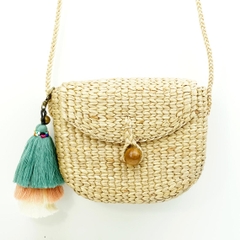 Natural Basket Handmade Straw bag Water Hyacinth Bag Woven Bag Sea Grass Bag Beach Bag Hand Bag Shoulder Bag