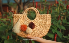 Excellent quality water hyacinth handbag