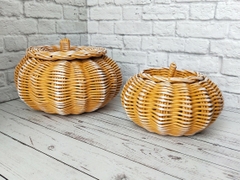 Rattan basket for onions potatoe and garlic 22
