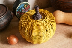 Rattan basket for onions potatoe and garlic 21