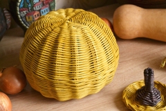 Rattan basket for onions potatoe and garlic 21