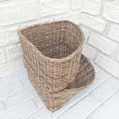 Rattan basket for onions potatoe and garlic 15