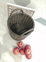 Rattan basket for onions potatoe and garlic 13