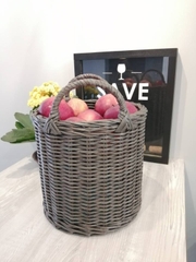 Rattan basket for onions potatoe and garlic 13