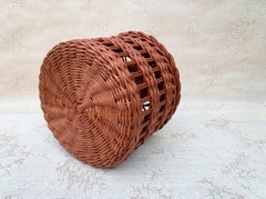 Rattan basket for onions potatoe and garlic 12
