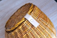 Rattan basket for onions potatoe and garlic 20