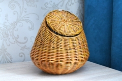 Rattan basket for onions potatoe and garlic 20