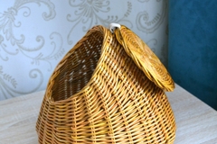 Rattan basket for onions potatoe and garlic 20