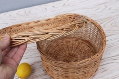 Rattan basket for onions potatoe and garlic 19