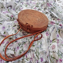New collection 2020 Oval Bali Beach Woven Rattan Shoulder Bags for women summer traveling bag made in Vietnam