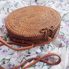 New collection 2020 Oval Bali Beach Woven Rattan Shoulder Bags for women summer traveling bag made in Vietnam