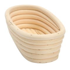 Premium Quality Natural Rattan Long Oval Proofing Basket Loaf 4 sizes Professional Baking Tool for Bakery