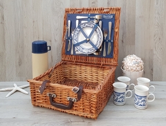 Factory sales Wicker Picnic Basket, Complete Picnic Basket, Picnic Basket for 4, Hamper
