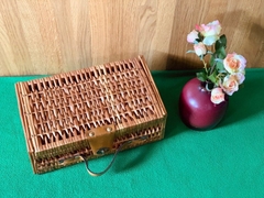 New collectionRattan Wicker Suitcase Hamper Basket Basket with Handle Handwoven Suitcase natural boho baskets
