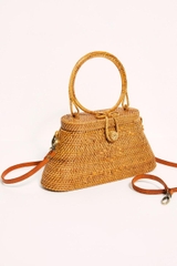 Water hyacinth bag, Handbag, Classy Handbag, Hand Woven Bag, Eco friendly Bag, Tote Bag, Medium Size Bag,
