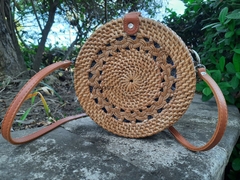 Natural Basket Handmade Straw bag Water Hyacinth Bag Woven Bag Sea Grass Bag Beach Bag Shoulder Bag or Cross Body Bag