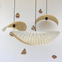 Vietnamese Rattan Flower Ceiling Light for home decoration Wooden Lamp Shades Hanging Lamp Vintage Led Bulb US/EU
