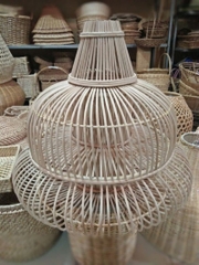 Vietnamese Handwoven Rattan Pendant Light Made of Rattan Hanging lamp