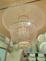 Vietnamese Handwoven Rattan Pendant Light Made of Rattan Hanging lamp