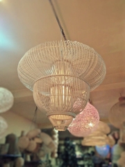 Vietnamese Handwoven Rattan Pendant Light Made of Rattan Hanging lamp