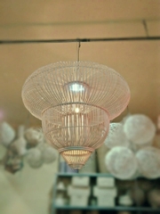 Vietnamese Handwoven Rattan Pendant Light Made of Rattan Hanging lamp