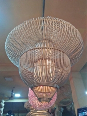 Vietnamese Handwoven Rattan Pendant Light Made of Rattan Hanging lamp