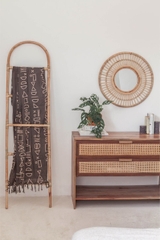 Natural Eco-friendly Rattan Hanging Wall Plate for Home and Wall Decoration made in Vietnam