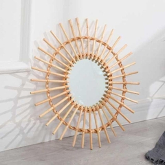 Boho Wall hanging basket/ Decorative Wall tray made by Vietnamese artisans