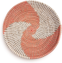 Vietnam Handwoven Seagrass Baskets Wall Art Decorative Wall Macrame Wall Hanging Orange Color