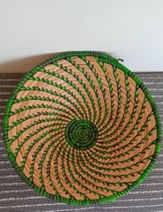 Wholesales African Woven Wall Basket, Tien Phong Hanging Wall Basket Decor, Christmas Decoration