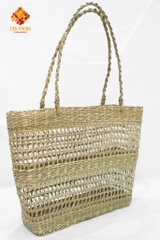 High quality seagrass handbag for new style