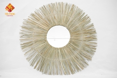 New product Seagrass mirror vintage