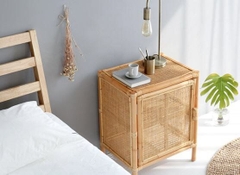 Elegance Lennox Rattan Bedside Table Used for Bedroom - TPC002